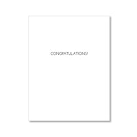"EXCLAMATION PARADE" CONGRATULATIONS CARD
