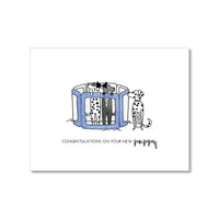 LO in LONDON PET CONGRATULATIONS CARDS