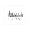 "CHICAGO SKYLINE" BLANK CARD