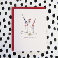 "DOGS" BIRTHDAY CARD