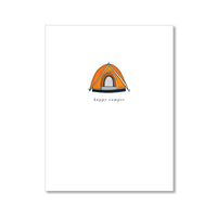 "HAPPY CAMPER" CARD