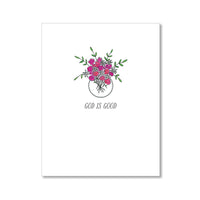 "GOD IS GOOD" FAITH CARD