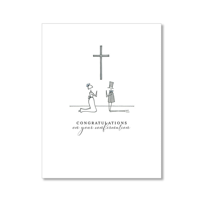 "CONFIRMATION" CONGRATULATIONS CARD