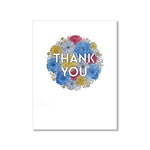 "FALL FLORALS" THANK YOU CARD