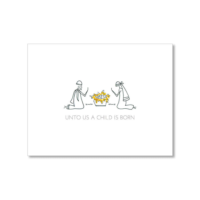 "THE MANGER" HOLIDAY CARD