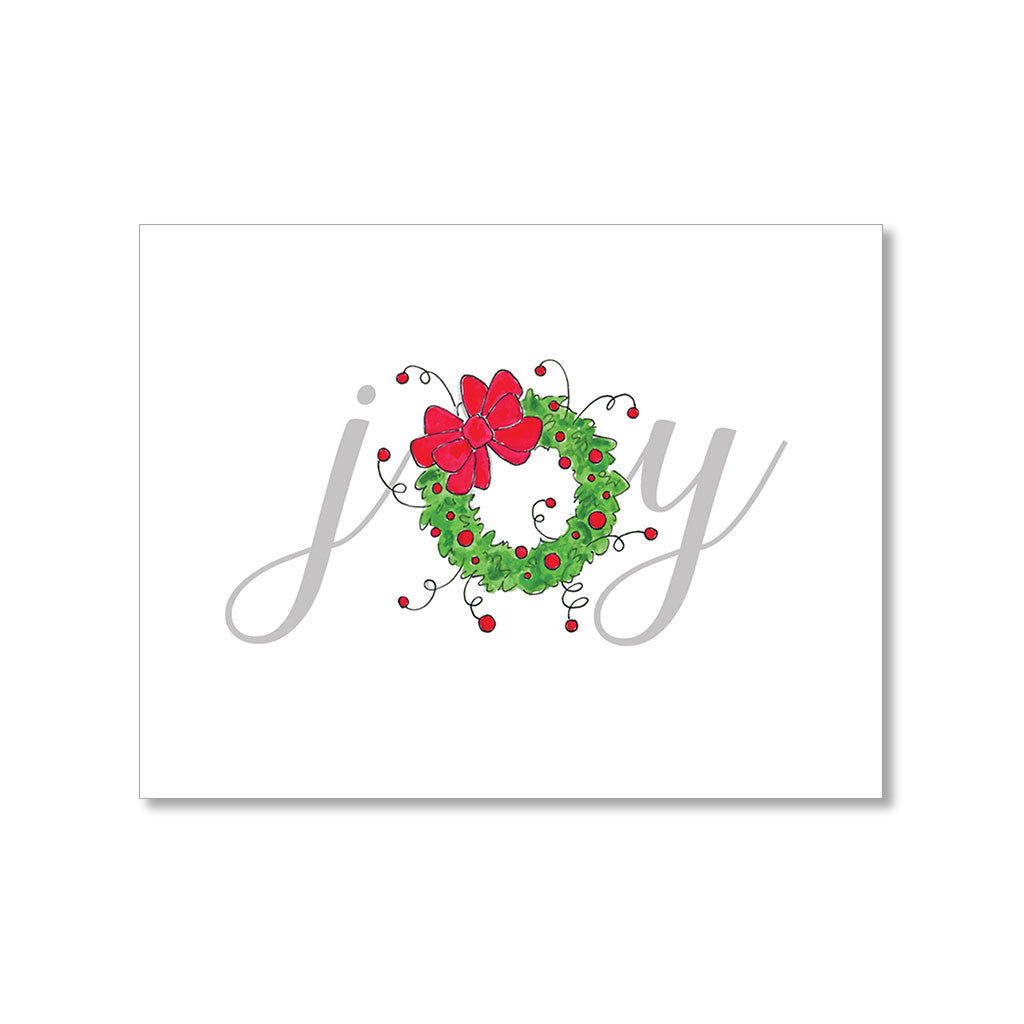 "JOY" HOLIDAY CARD