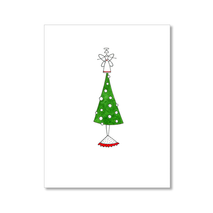 "ANNE THE ANGEL" HOLIDAY CARD