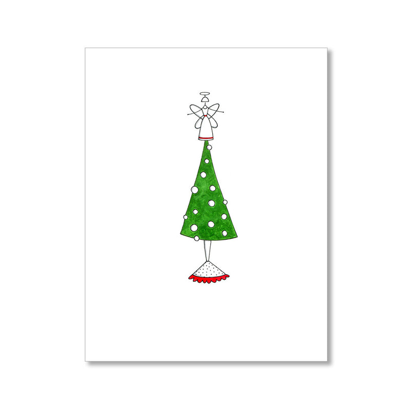 "ANNE THE ANGEL" HOLIDAY CARD