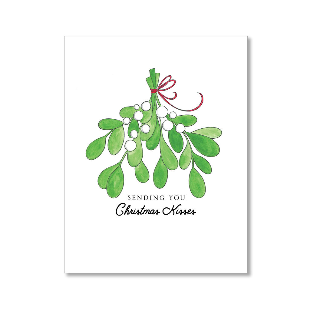 "MISTLETOE" HOLIDAY CARD