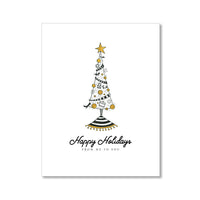 "SHOE TREE" HOLIDAY CARD