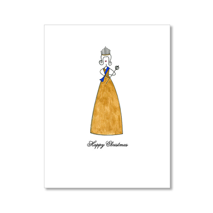 "THE CROWN" HOLIDAY CARD