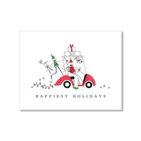 "A GOLF CART CHRISTMAS" HOLIDAY CARD