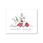 "A GOLF CART CHRISTMAS" HOLIDAY CARD