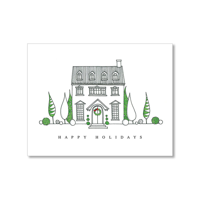 "HOLIDAY HOUSE" HOLIDAY CARD