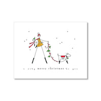 "THE CHRISTMAS WALK" HOLIDAY CARD