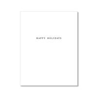 "TREES WITH STARS" HOLIDAY CARD