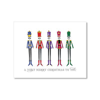 "NUTCRACKERS" HOLIDAY CARD