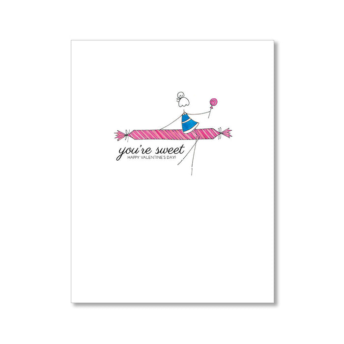 "SWEETS" VALENTINE'S DAY CARD