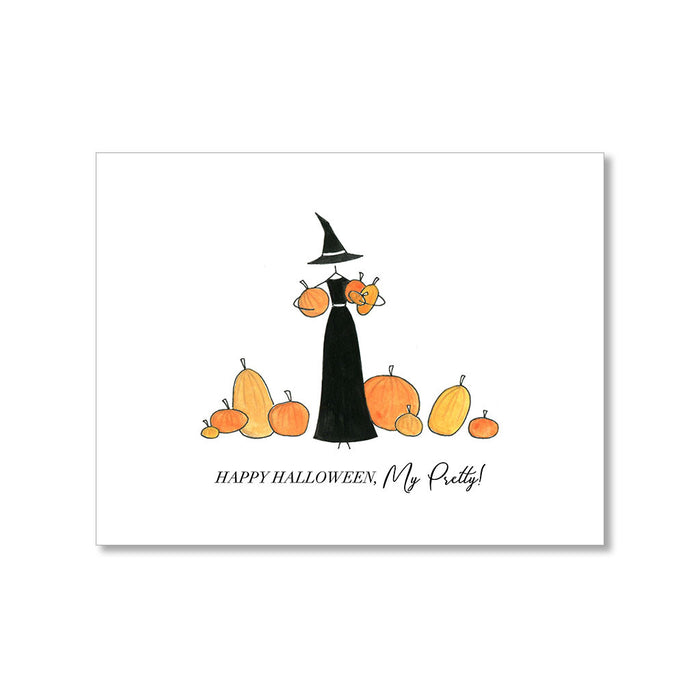 "MY PRETTY" HALLOWEEN CARD