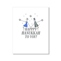 "HAPPY HANUKKAH" HANUKKAH CARD