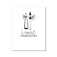 "PILGRIMS" THANKSGIVING CARD