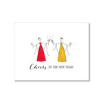 "CHEERS" NEW YEAR CARD