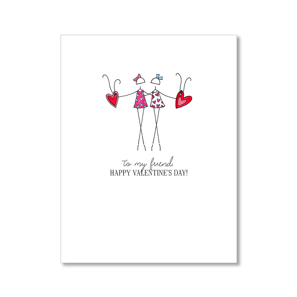 "TO MY FRIEND" VALENTINE'S DAY CARD