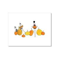 "PUMPKIN PATCH" HALLOWEEN CARD