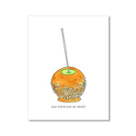 "CANDY APPLE" ANYTIME CARD