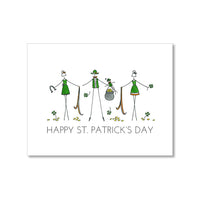 "ST. PATTY'S DAY" ST. PATRICK'S DAY CARD