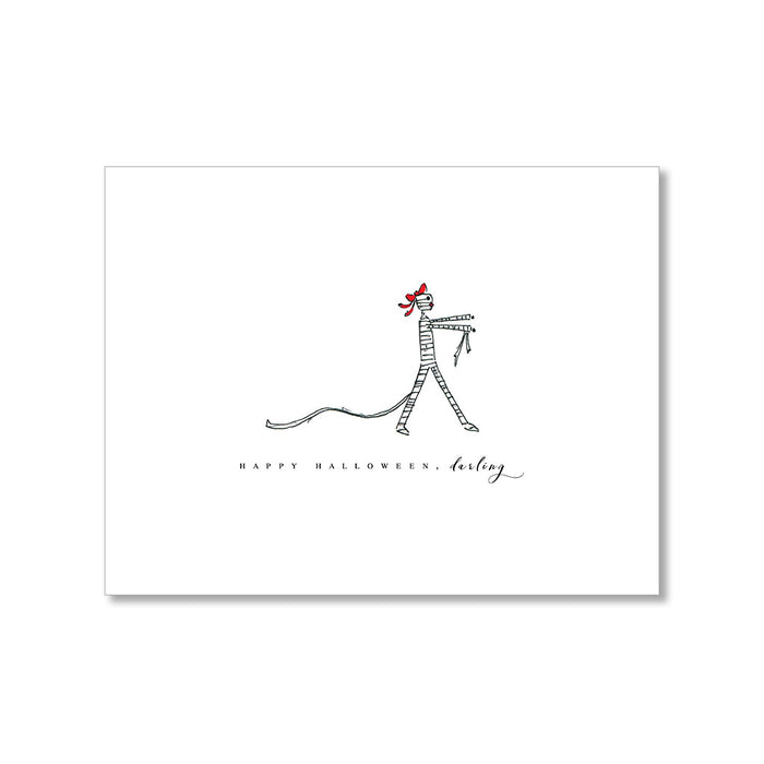 "THE ZOMBIE" HALLOWEEN CARD