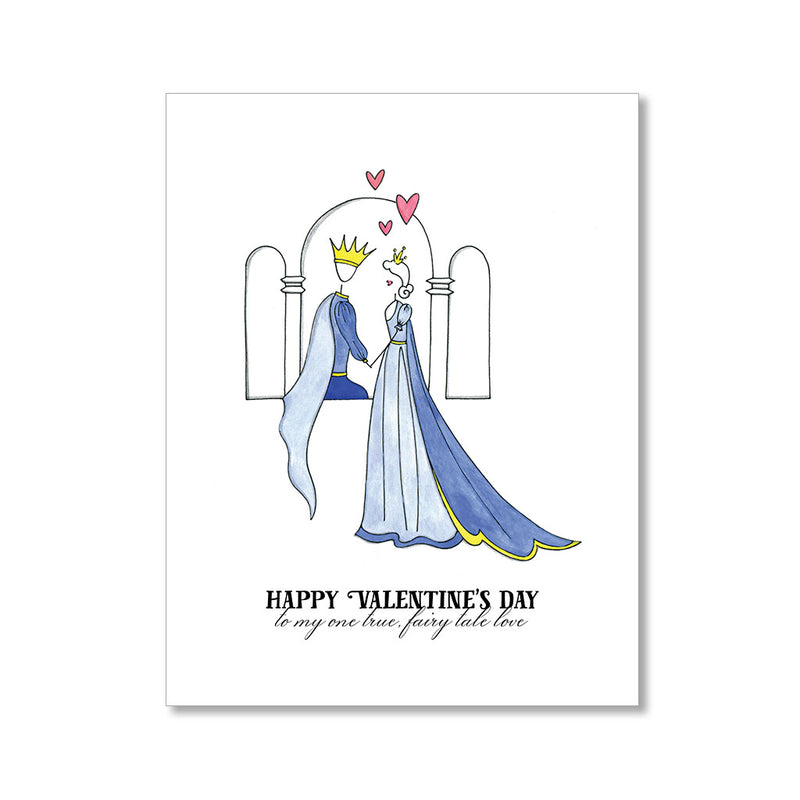 "FAIRY TALE LOVE" VALENTINE'S DAY CARD