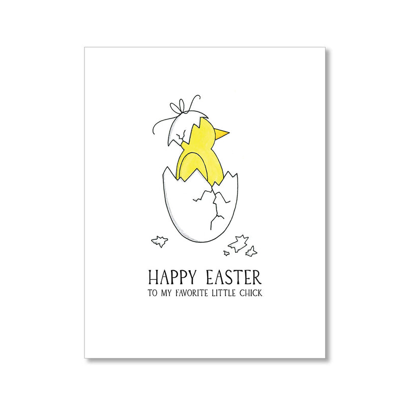 "LITTLE CHICK" EASTER CARD