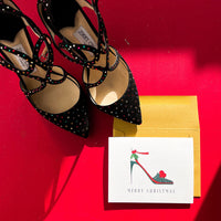 "HOLIDAY HEEL" HOLIDAY CARD