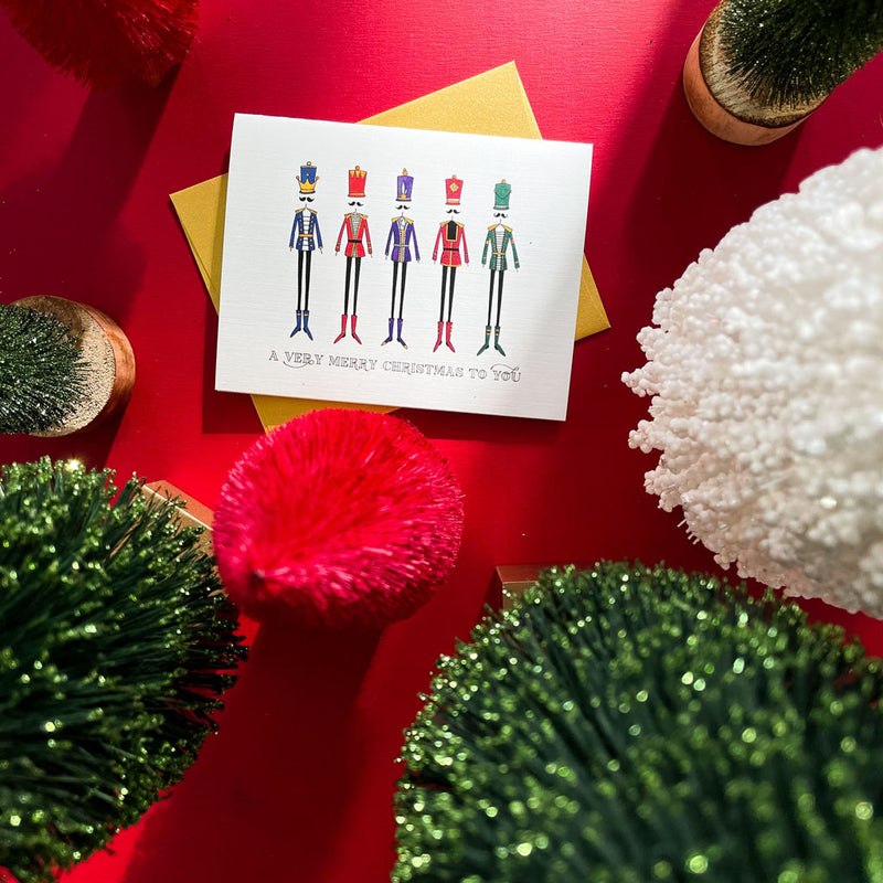 "NUTCRACKERS" HOLIDAY CARD