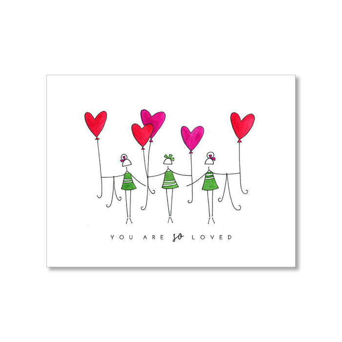 "SO LOVED" LOVE CARD