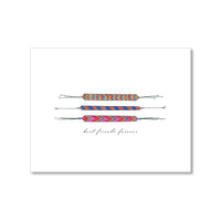 "FRIENDSHIP BRACELETS" FRIENDSHIP CARD