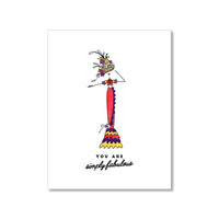 "SIMPLY FABULOUS" ANYTIME CARD
