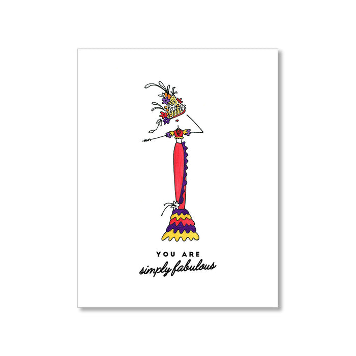 "SIMPLY FABULOUS" ANYTIME CARD