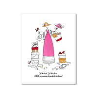 LO in LONDON STYLE BLANK CARDS