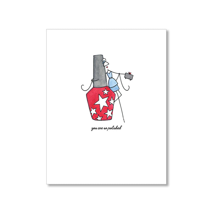 "POLISHED" ANYTIME CARD