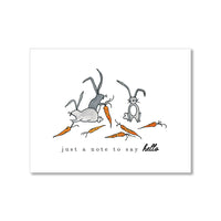 LO in LONDON KIDDO BLANK CARDS