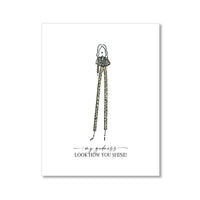 LO in LONDON STYLE BLANK CARDS