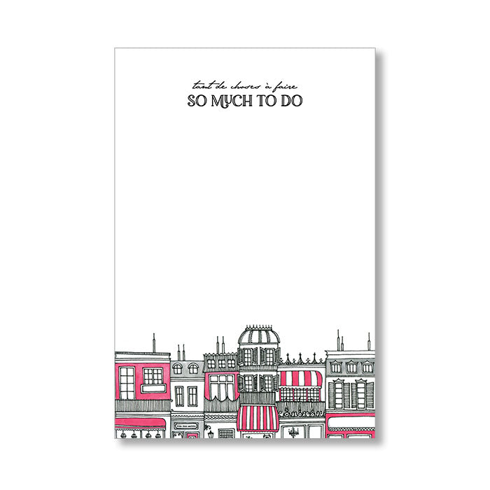 "TRES CHIC" NOTEPAD