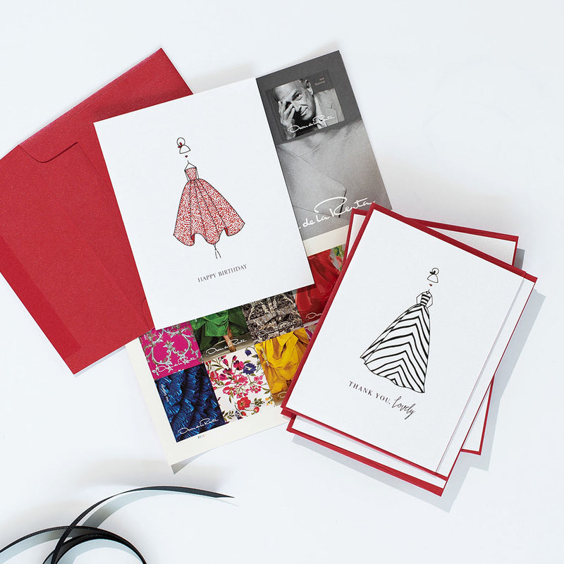 "THE RED DRESS" BIRTHDAY CARD
