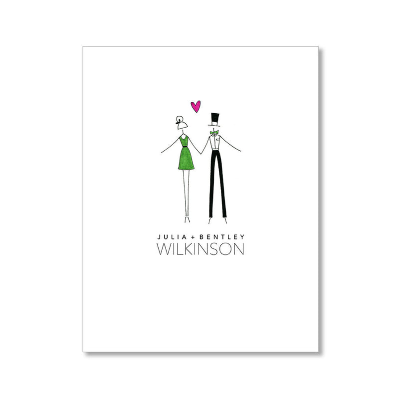 "A LOT OF LOVE" PERSONALIZED STATIONERY