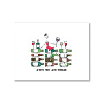 "IN THE CELLAR: MISSES" PERSONALIZED STATIONERY