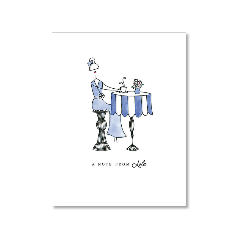 "MORNING COFFEE" PERSONALIZED STATIONERY