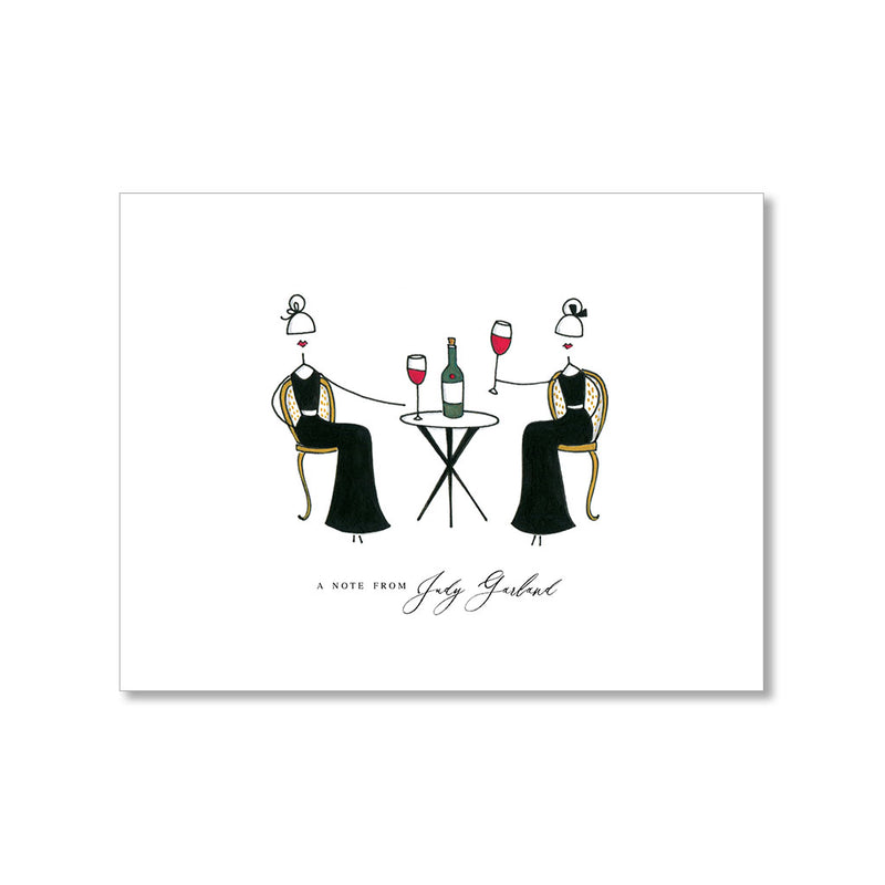 "WINE TIME" PERSONALIZED STATIONERY