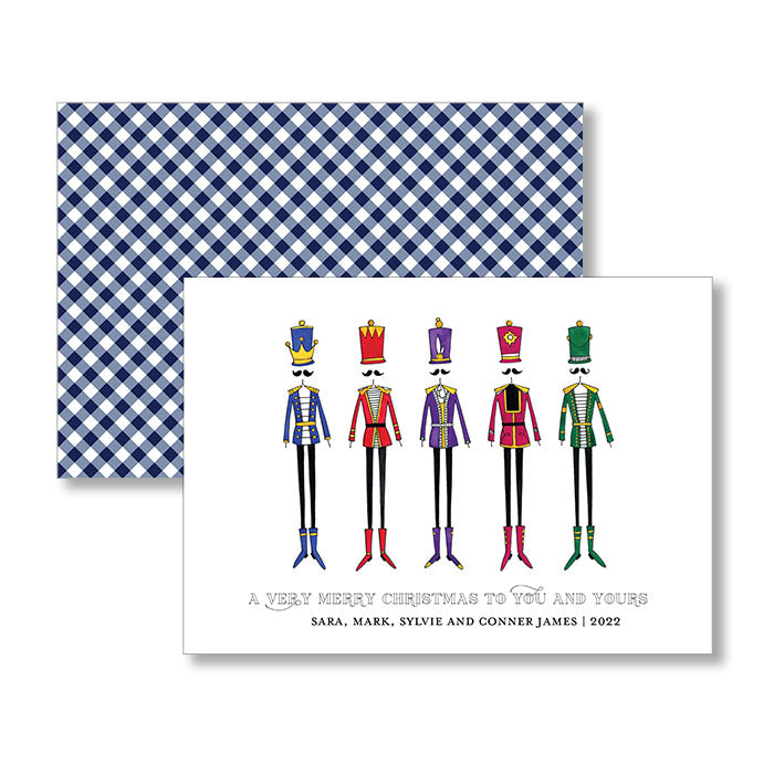 "NUTCRACKERS" PERSONALIZED CARDS